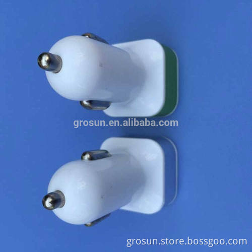 China Supplier 2 Port USB Car Charger 10 W Power Supply USB Car Charger with ROHS Standard